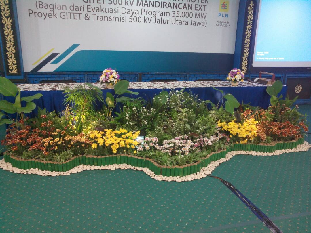 Panggung dan Mini Garden di Yogyakarta
