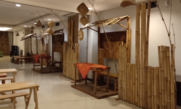 stand pameran bahan bambu jogja