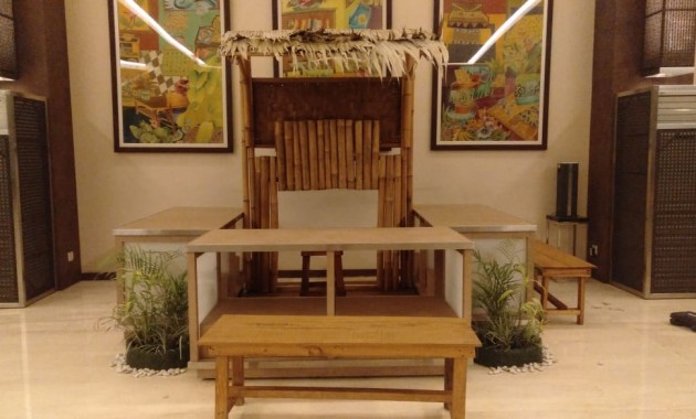 stand pameran bahan bambu jogja
