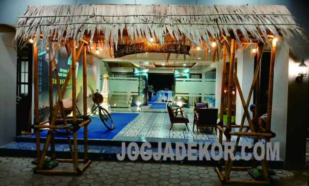 stand pameran bahan bambu jogja
