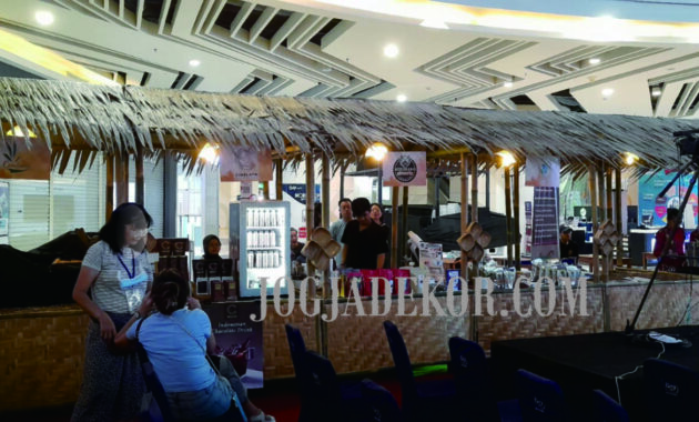 stand pameran bahan bambu jogja