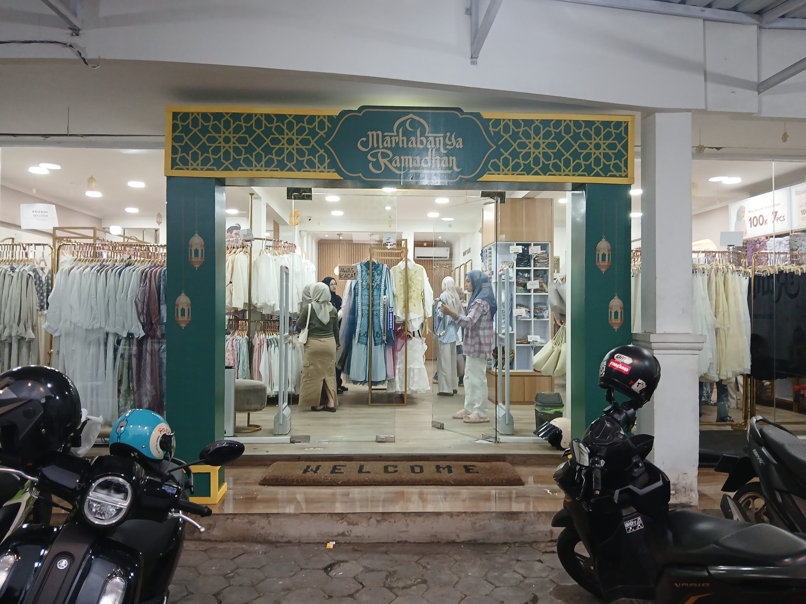 gate dekorasi ramadhan Jogja
