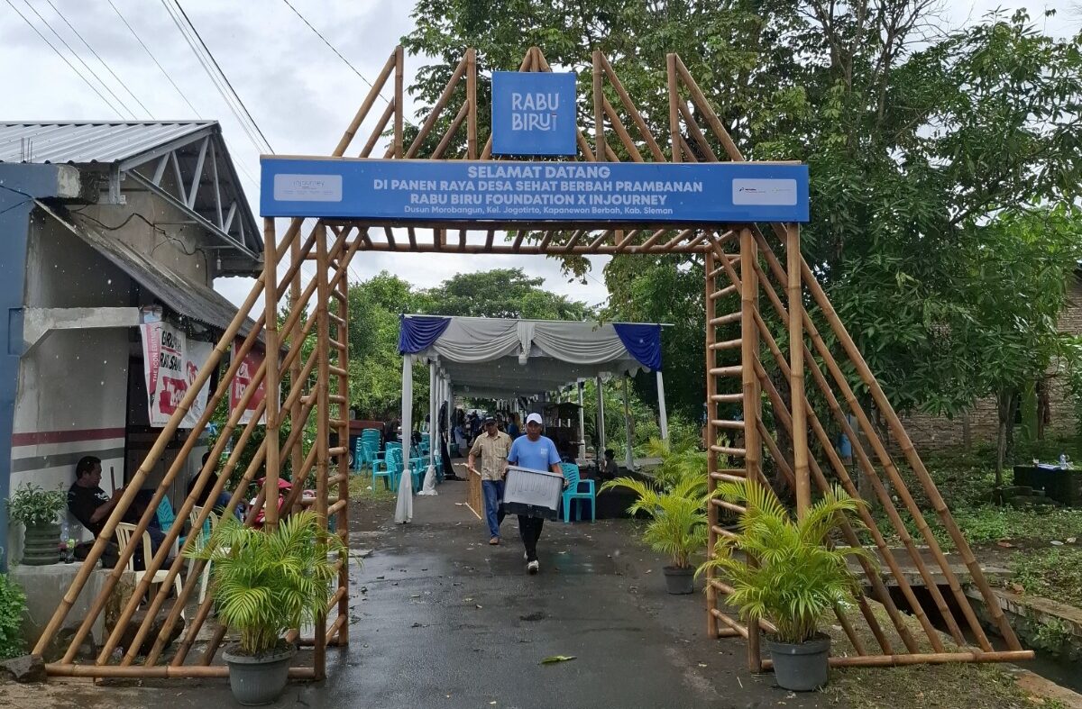 Jasa Produksi Gate Event bambu Jogja