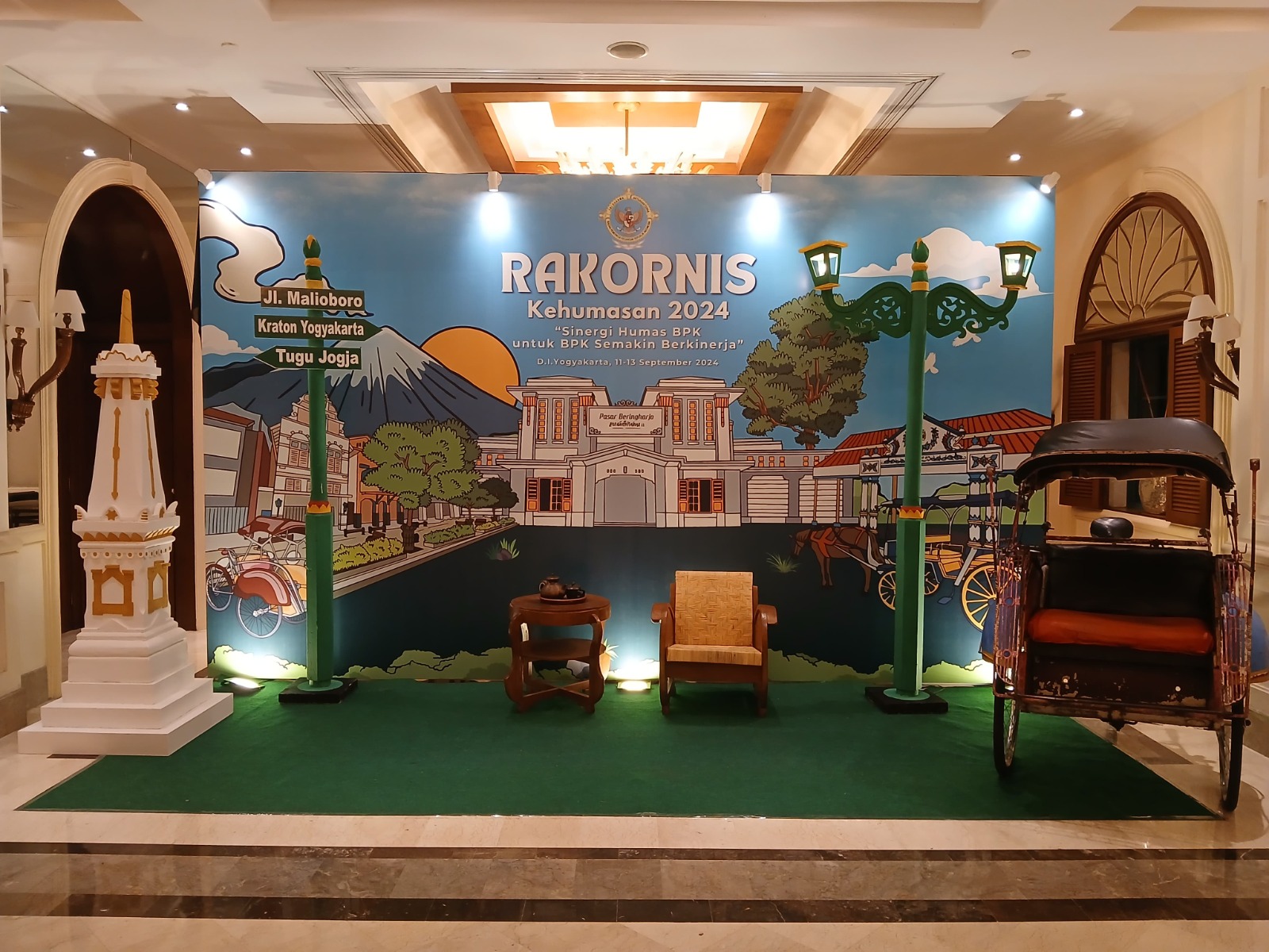 rental becak jogja