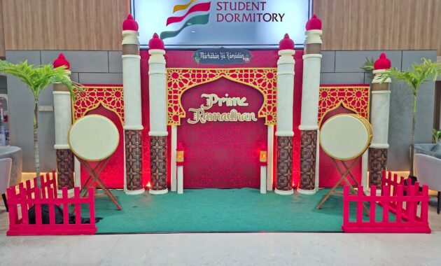 dekorasi photobooth ramadhan