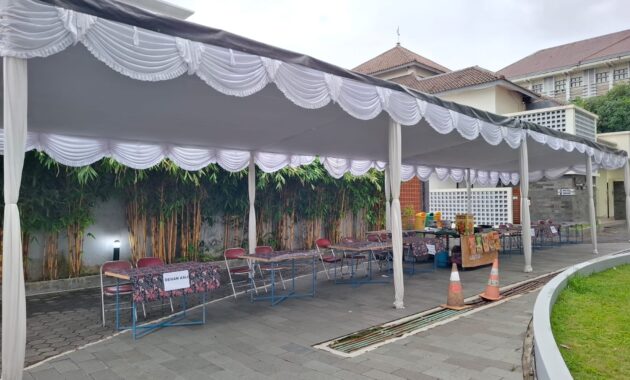Persewaan Tenda Plafon VIP di Jogja