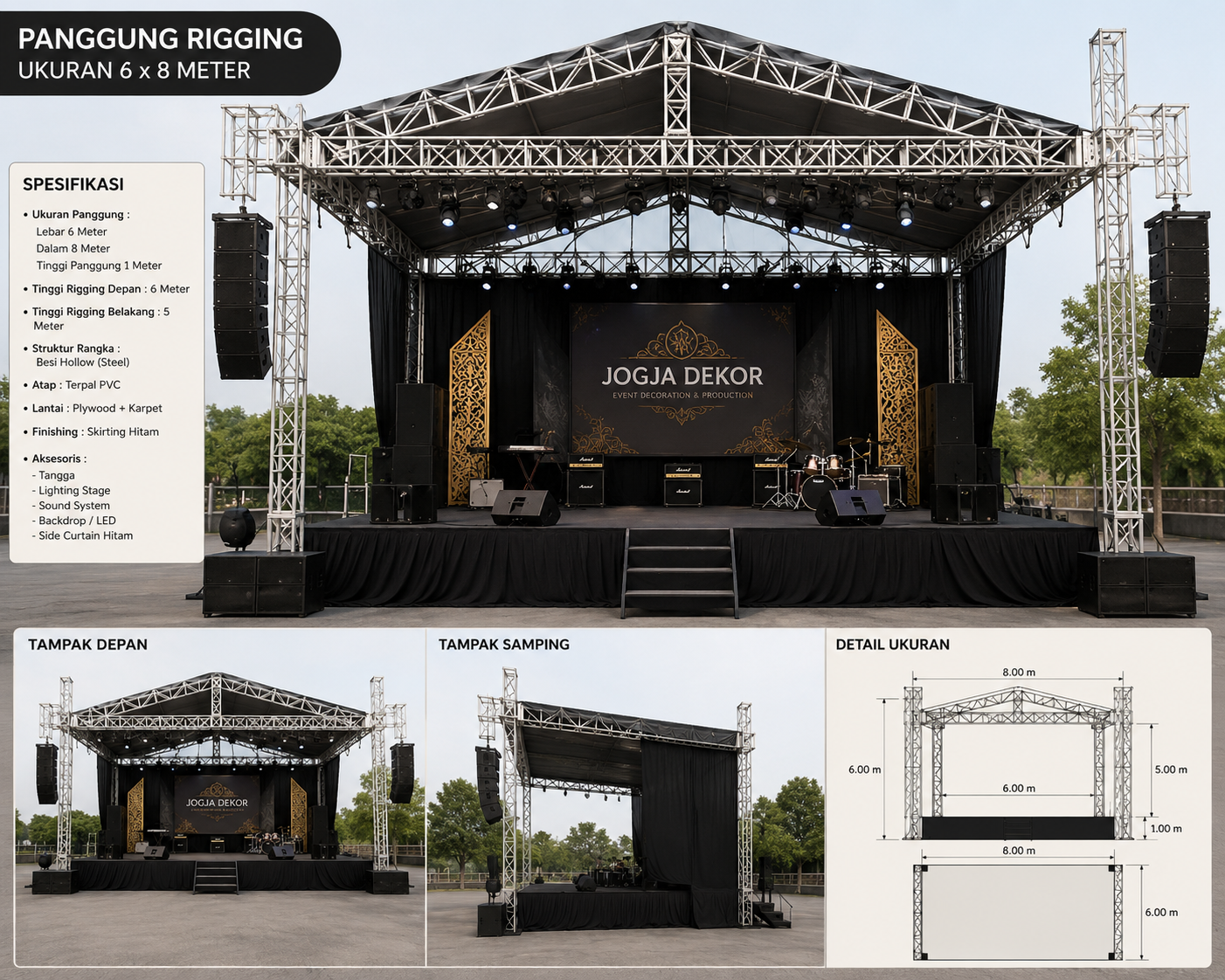 tenda rigging