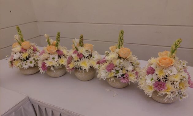 bunga centerpiece